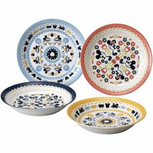 三郷陶器 パスタプレートセット ボタニカルアート 〈3529-02