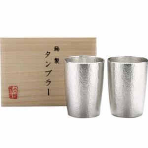 本錫タンブラー180ml ベルクペア(桐箱入) STB-P (個別送料込み価格) (-C5122-067-) | 内祝い ギフト 出産内祝い 引き出物 結婚内祝い 快気祝い お返し 志｜tabaki2