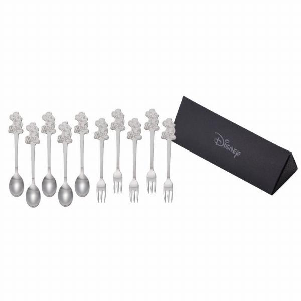 ディズニー ステンレスダイカットスプーン＆フォーク10本セット 13016 (個別送料込み価格) (...