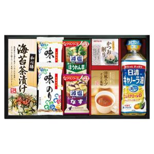 日清キャノーラ油＆アマノフーズバラエティセット CA-35 (-L1058-039-) | 内祝い ギフト 出産内祝い 引き出物 結婚内祝い 快気祝い お返し 志