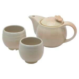 萩焼 姫土茶の間セット(茶こし付) 6330 (-C7116-105-) | 内祝い ギフト 出産内祝い 引き出物 結婚内祝い 快気祝い お返し 志