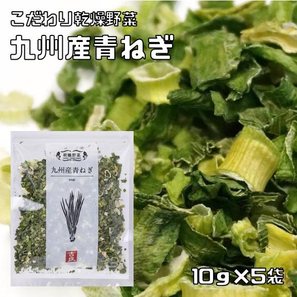 青ねぎ 10g×5袋 九州産 乾燥野菜 青葱 吉良食品 あおねぎ ドライ葱 干し野菜 国産 国内産 ...