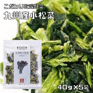 小松菜 40g 九州産 こだわり乾燥野菜 吉良食品 こまつな ドライ小松菜