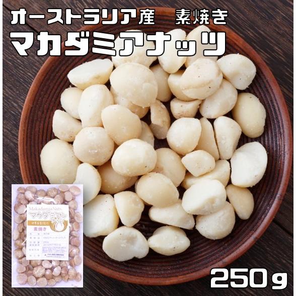 マカダミアナッツ 素焼き 250ｇ 世界美食探究 オーストラリア産 （メール便）マカデミアナッツ 無...