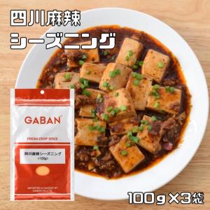 四川麻辣シーズニング 100g×3袋 GABAN （メール便）ミックススパイス 香辛料 パウダー 業務用 マーラ ギャバン 粉末 高品質