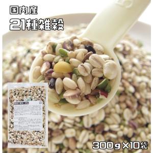 21種雑穀 300g×10袋 国産 プレミアム 国内産 雑穀米 雑穀ごはん 保存食 非常食 訳あり 栄養 健康 押麦 黒米 もち麦