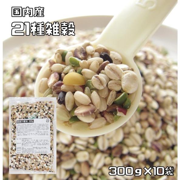 21種雑穀 300g×10袋 国産 プレミアム 国内産 雑穀米 雑穀ごはん 保存食 非常食 訳あり ...