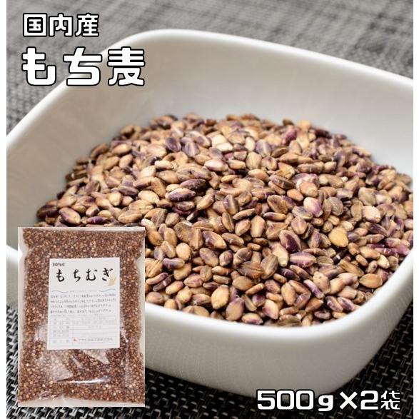 もち麦 1kg 豆力 国産 もちむぎ 大麦 裸麦 国内産 雑穀 国内加工 穀物 雑穀米 雑穀ごはん