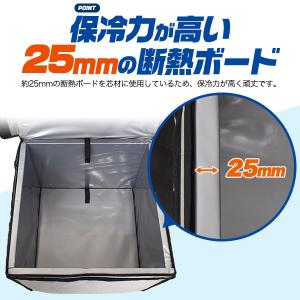130L 大型 保冷バッグ 業務用 大型保冷剤...の詳細画像4