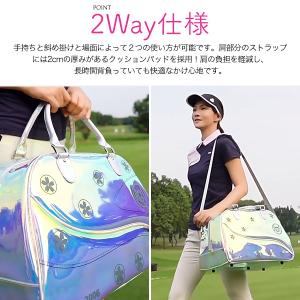 ゴルフ オーロラ ボストンバッグ 2Way シ...の詳細画像4