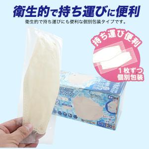 150枚 3D立体構造 3層 冷感マスク ふつ...の詳細画像5