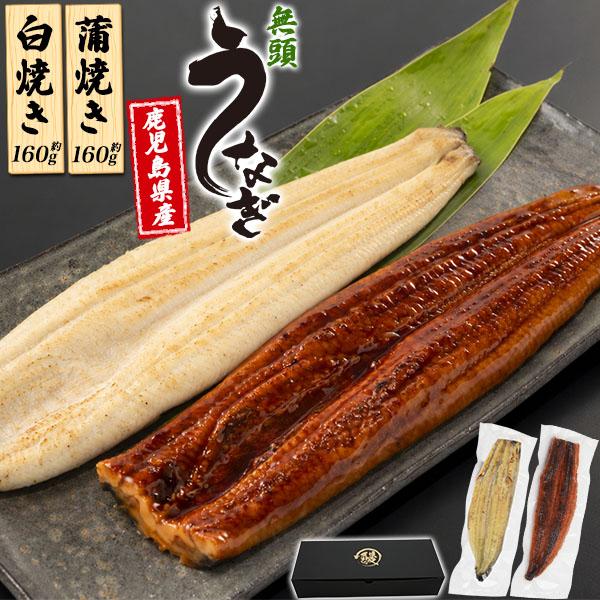 鹿児島産 鰻 無頭うなぎ 蒲焼き 白焼き 2尾セット 大サイズ 特製タレ付き 鰻蒲焼き 国産 ウナギ...