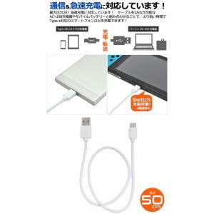 USB Type-C ケーブル ( 50cm ...の詳細画像1
