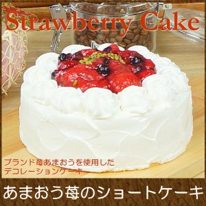 母の日ギフト プレゼント お誕生日ケーキ 宅配 スイーツ ギフト おしゃれ 送料無料 あまおういちごのショートケーキ