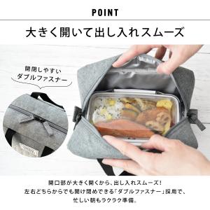 ランチバッグ お弁当 小さめ 保冷 おしゃれ ...の詳細画像2