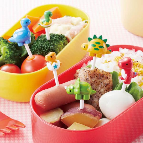 お弁当 ピック 串 グッズ キャラ弁 かわいい キャラ 男の子 きょうりゅう お弁当箱 たまご 大人...