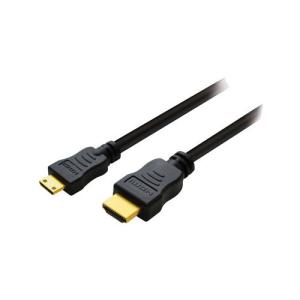 (メール便対応)MiniHDMI - HDMI ケーブル 3m (タブレット スマホアクセサリー iPad)｜tabhonpo