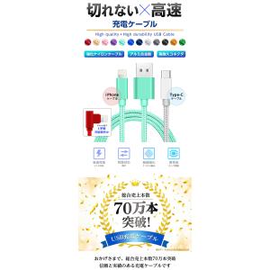 お得★3本セット【選べる★カラー長さ】充電ケー...の詳細画像1