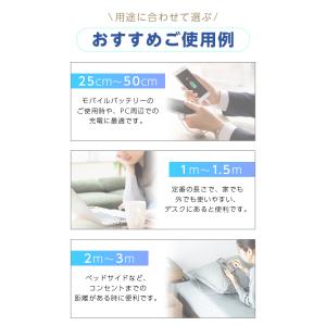 【選べる★カラー長さ】充電ケーブル 選べる i...の詳細画像3