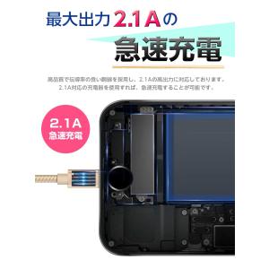 充電ケーブル 3本セット 種類 選べる iPh...の詳細画像5