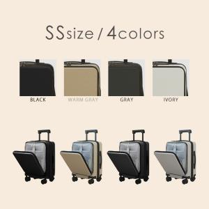 スーツケース キャリーケース ss フロントオ...の詳細画像1