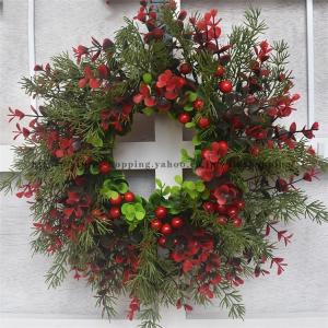 クリスマスリース クリスマス飾り 花 ギフト ...の詳細画像3