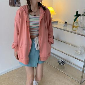 パーカー レディース フード付き カーディガン...の詳細画像5