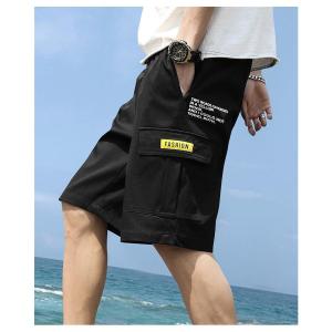 ハーフパンツ メンズ 5分丈 カーゴパンツ シ...の詳細画像5