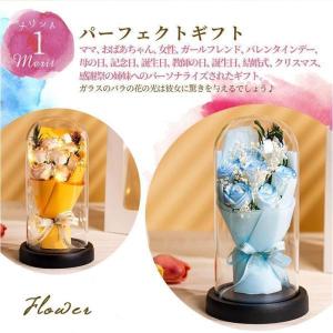 プリザーブドフラワー 造花 バラ 3/7輪 花...の詳細画像4