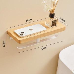 片手で切れる トイレットペーパーホルダー 2連...の詳細画像3