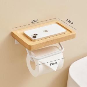 片手で切れる トイレットペーパーホルダー 2連...の詳細画像4