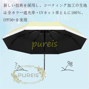 日傘 レディース 折りたたみ傘 自動開閉 8本...の詳細画像2