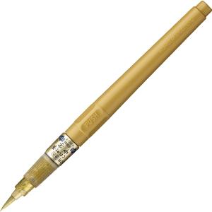 筆ぺん　くれ竹筆　金色中字（60号）　DO150-60S