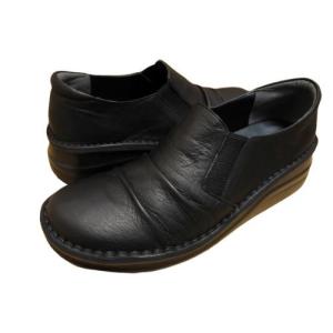 インコルジェ8303 ブラック スリッポン ウ...の詳細画像5