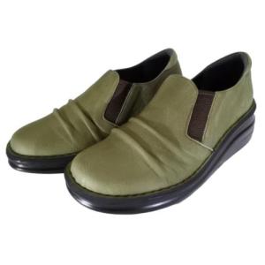 インコルジェ8303 カーキ スリッポン ウォ...の詳細画像1