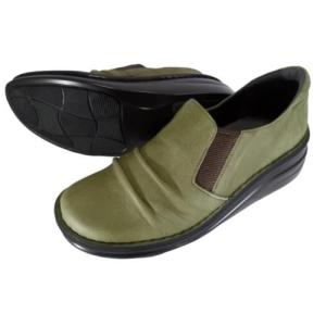 インコルジェ8303 カーキ スリッポン ウォ...の詳細画像4