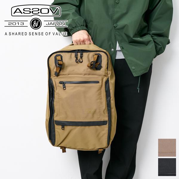 アッソブ Ｗプレゼント付 AS2OV アッソブ 3LAYER CORDURA 305D ウォータープ...