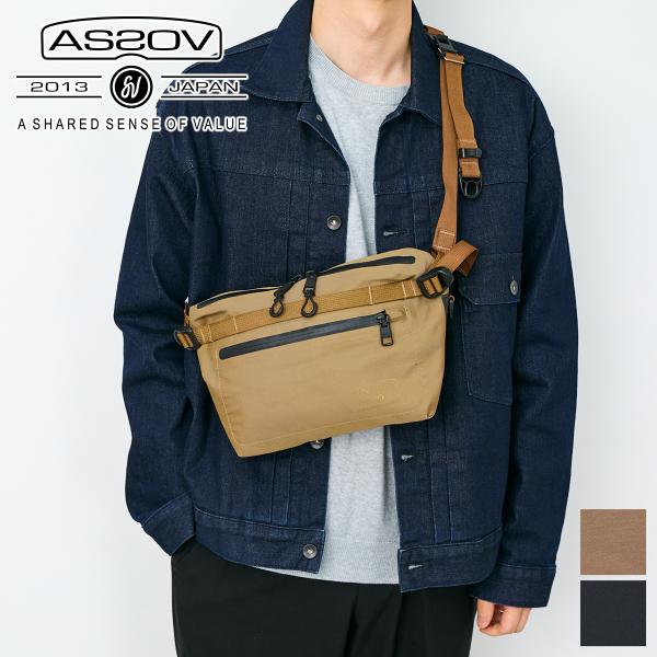 アッソブ Ｗプレゼント付 AS2OV アッソブ 3LAYER CORDURA 305D ウォータープ...