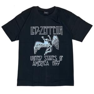 レッド・ツェッペリン Led Zeppelin Tシャツ ブラック メンズ レディース｜tabisora