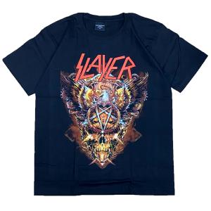スレイヤー SLAYER Tシャツ 半袖 ロックTシャツ メンズ ブラック