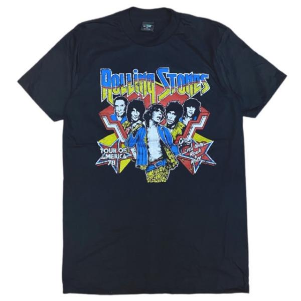 ローリングストーンズ The Rolling Stones バンド　Tシャツ　バックプリント