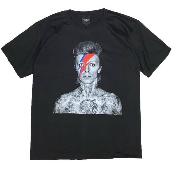 デヴィッドボウイ David Bowie Tシャツ 半袖 ブラック ユニセックス