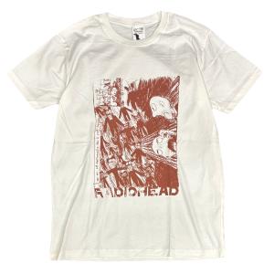 Radiohead レディオヘツド Tシャツ レディオヘッド Radiohead ロックTシャツ バンドTシャツ 半袖 メンズ
