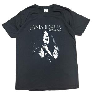 JANIS JOPLIN】ジャニス ジョプリン「VINTAGE POSTER」Tシャツ : NO