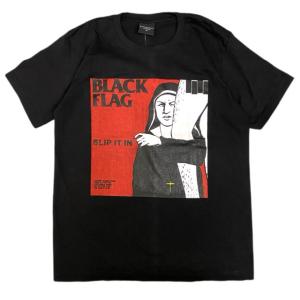 ブラッグ フラッグ・BLACK FLAG・DAMAGED・ブラック・Tシャツ・ロックT
