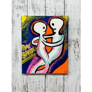 絵画 アクリル画 原画 キャンバス アート 「...の詳細画像2
