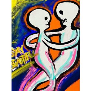 絵画 アクリル画 原画 キャンバス アート 「...の詳細画像4