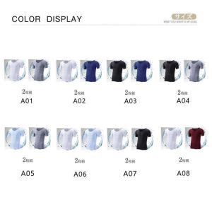 Tシャツ 冷感 メンズ 2枚セット 半袖Tシャ...の詳細画像5