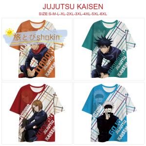 呪術廻戦 tシャツ グッズ 可愛い アニメ アニメ 多色 服 ジャージ 子供 キッズ 半袖 衣装 COS 服 プレゼント ギフト 周辺  送料無料｜旅とびshokin