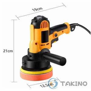 電動ポリッシャー 小型 車 700Ｗ 強力モーター 軽量 1.35KG 車用 EID 研磨機 研磨パッド付 六級変速 サンダポリシャー 洗車